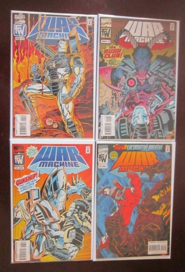 War Machine comic lot from #2-21 all 18 diff books 6.0 FN (1994) 1st Series