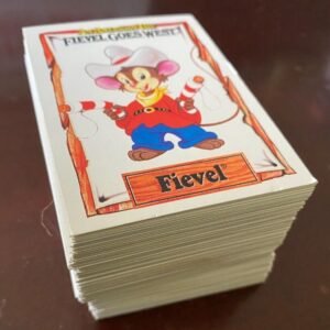 An American Tail Fievel complete set of 50 cards (1991)