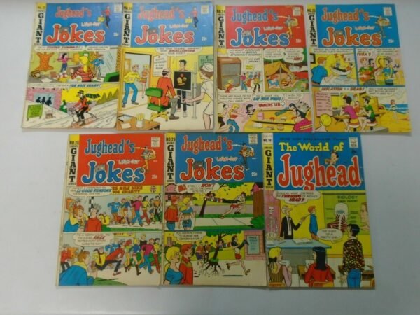 Bronze age Archie Comics Jughead Giant Sized 14 different avg 5.0 FN-