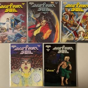 A Distant Soil lot #1-5 WaRP Graphics 5 different books 5.0 (1984 to 1985)