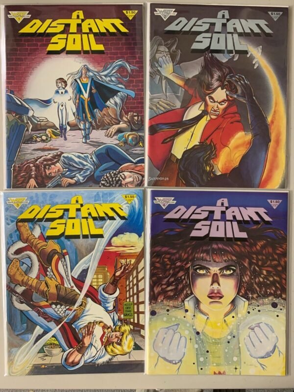 A Distant Soil Comic Run from: #1-4 4 Different Books 6.0 FN (1983)