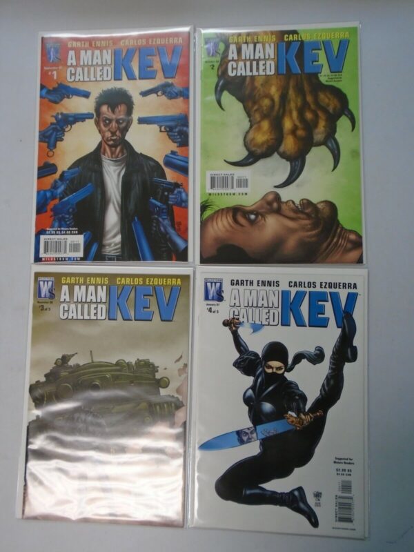 A Man Called Kev lot from:#1-4 all 4 different books 8.0 VF (2006)