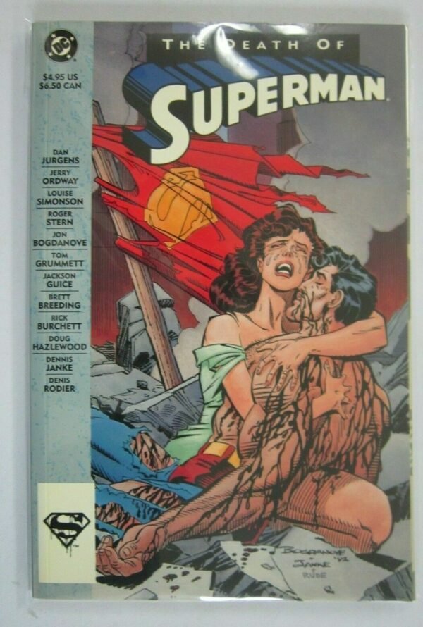 Superman The Death of Superman #1 2nd Print minimum 9.0 NM (1993)