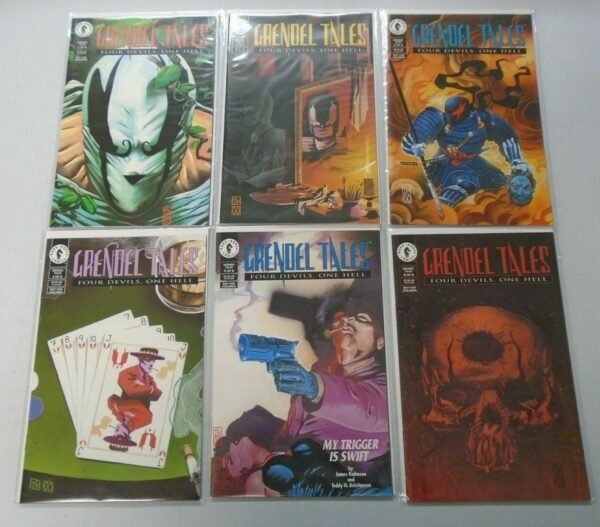 Grendel lot 18 different issues from 3 sets 8.0 VF