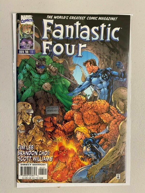 Fantastic Four #1 B Variant cover NM (1996 2nd Series)