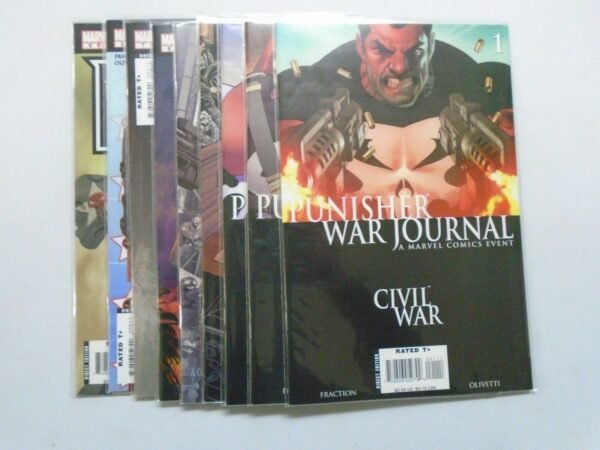 Punisher War Journal (2006-2009 2nd Series) #1-9 Lot 8.0 VF (2006)