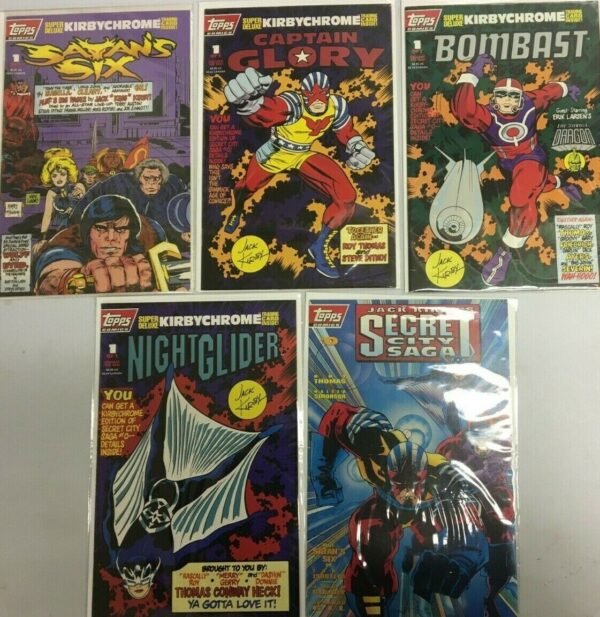 Kirby 1st series 5 different 8.0 VF