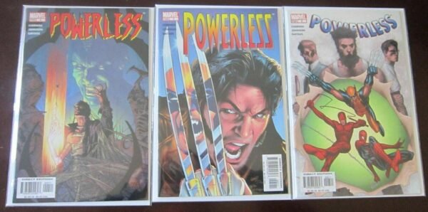 Powerless Comics Set # 1 - 5 - 8.0 VF - 2004