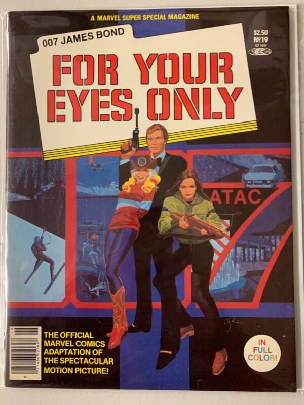 007 marvel comic super special 4.0 VG 1 in spine split (1981)