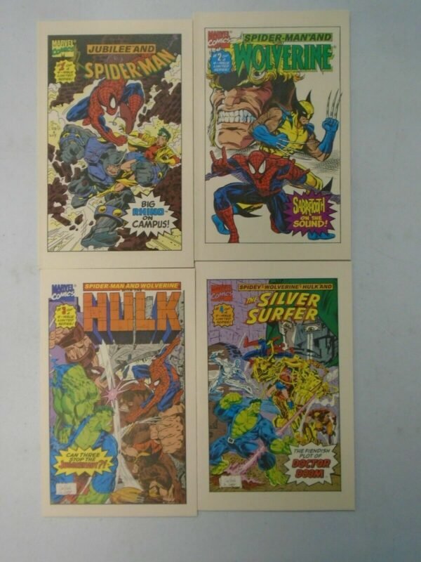 Spider-Man Drakes Cakes Mini Comics set #1-4 NM (1993)