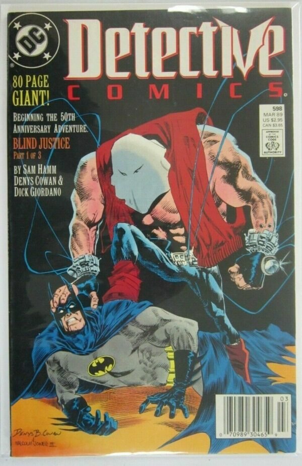 Detective Comics #598 - 6.0 FN (1989)