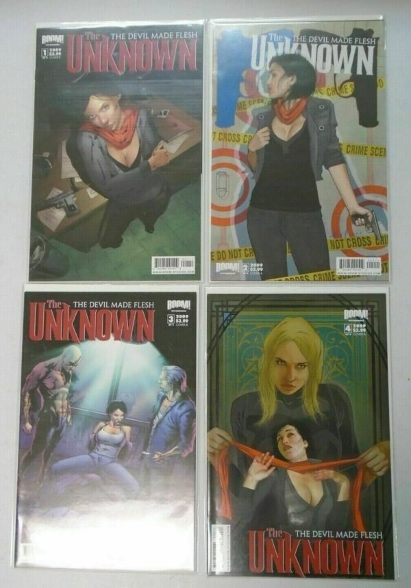 The Unknown The Devil Made Flesh Set: #1-4 8.0 VF (2009)