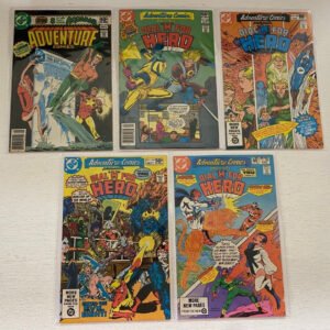 Adventure Comics lot 5 different from #475-487 6.0 FN (1980-81)