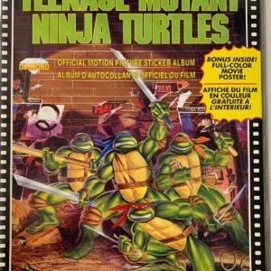 Teenage Mutant Ninja Turtles Movie Sticker Album 6.0 (1990)