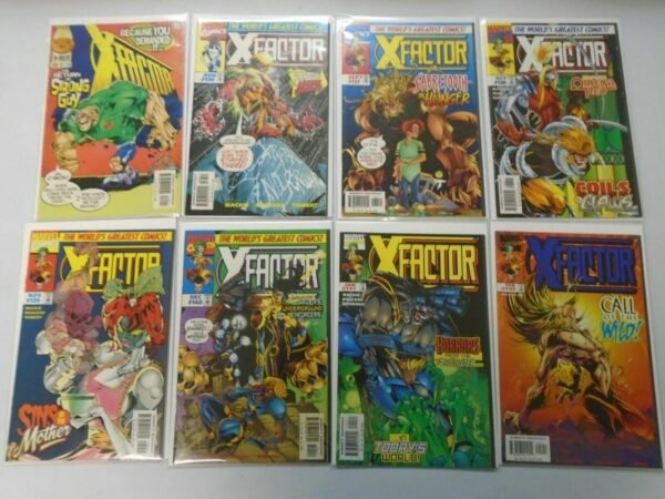 X-Factor lot 38 different issues from #103-148 8.0 VF (1994-98)