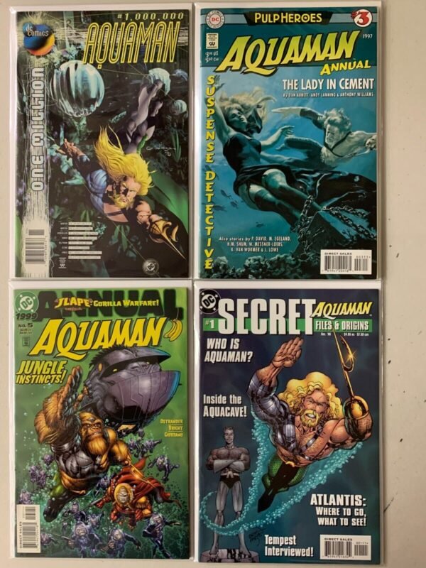 Aquaman 3rd series comics lot #2-75 + 2 annuals + 2 specials 44 diff (1994-2001)