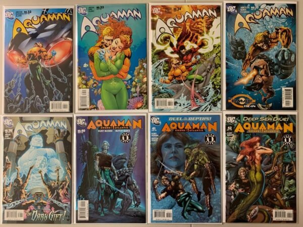 Aquaman 4th series comics lot #1-56 + special 38 diff avg 7.0 (2003-07)