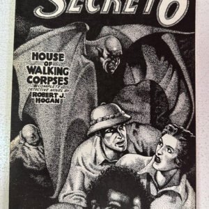 The Secret 6 House of Walking Corpses Pulp Robert J Hogan 8.0 VF (year unknown)
