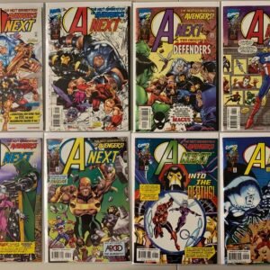 A-Next comics lot #1-11 10 diff avg 7.0 (1998-99)