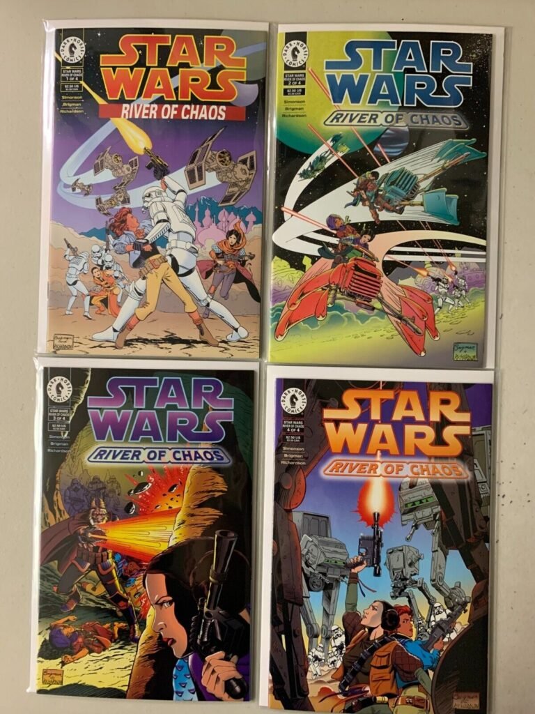 Star Wars River of Chaos set #1-4 direct 4 diff 8.0 (1995)
