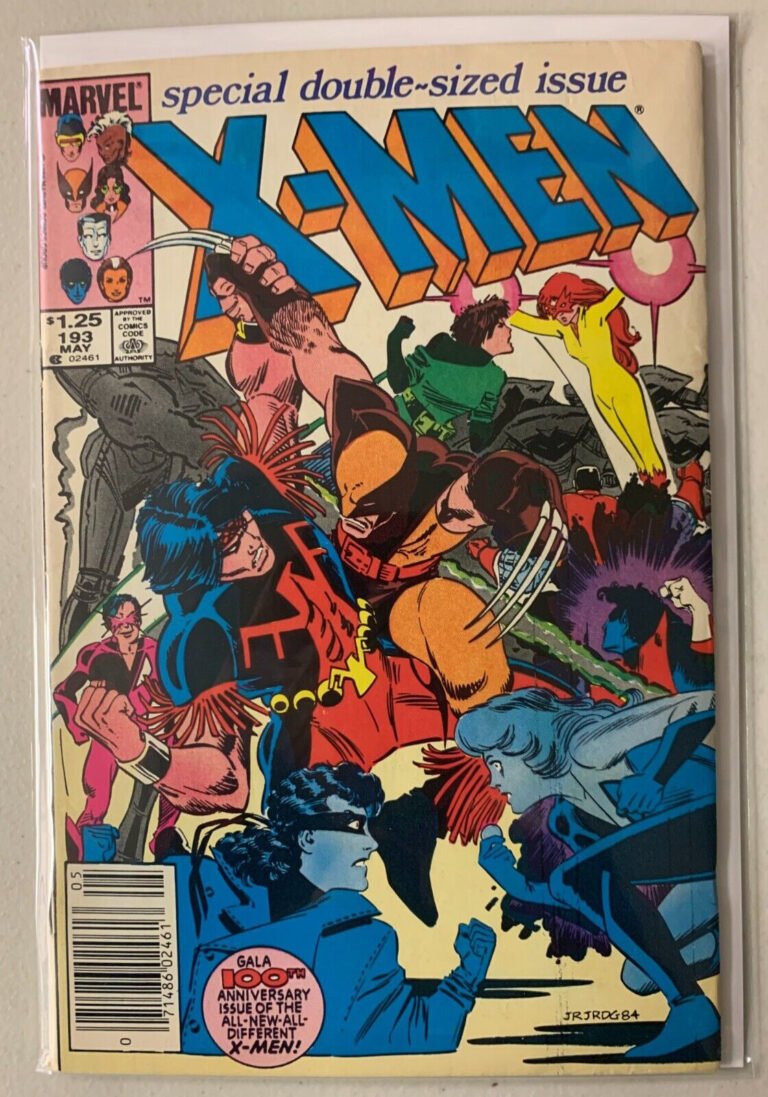 Uncanny X-Men #193 Newsstand Marvel 1st Series (6.0 FN) (1985)