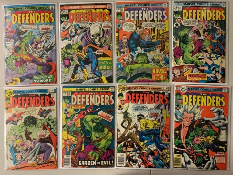 Defenders comics lot #31-80 + 1 annual 49 diff avg 4.5 (1972-80)