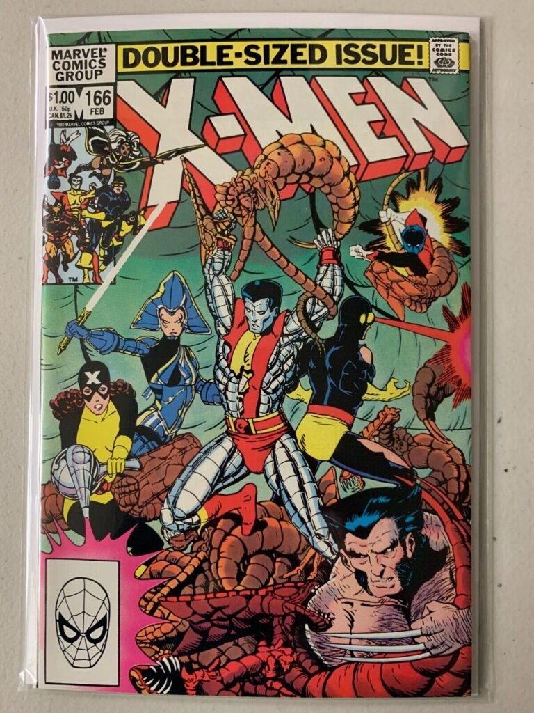 Uncanny X-Men #166 Direct Marvel 1st Series (8.0 VF) (1983)
