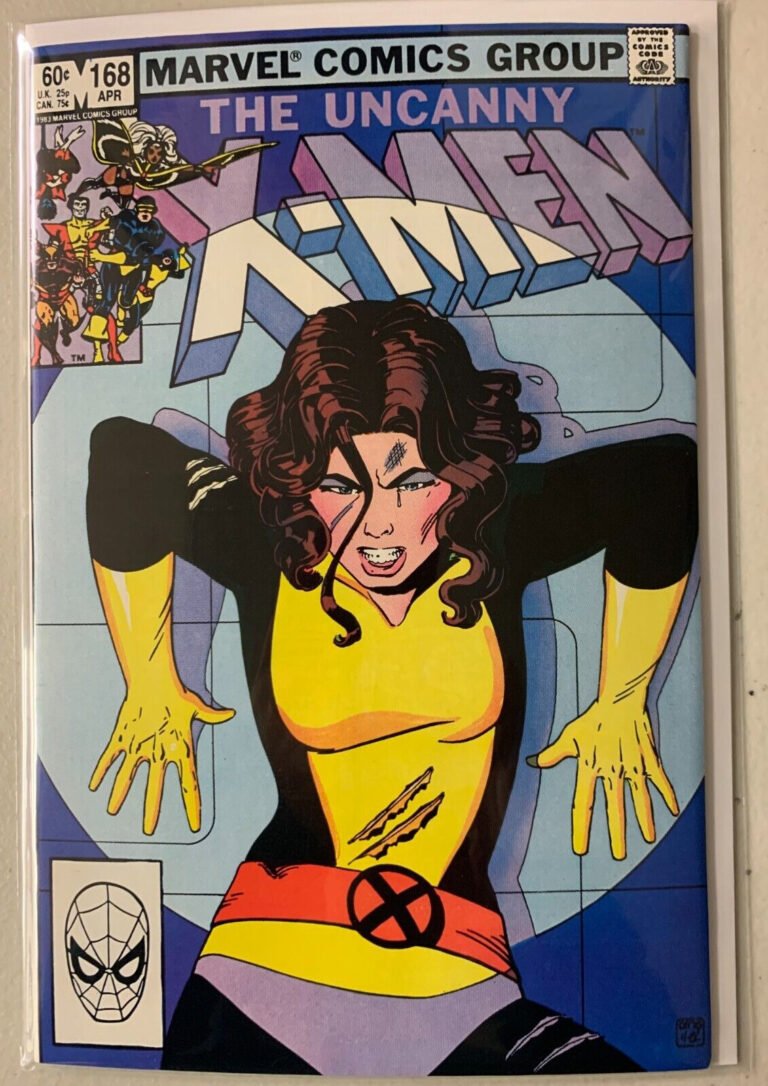 Uncanny X-Men #168 Direct Marvel 1st Series (8.0 VF) (1983)