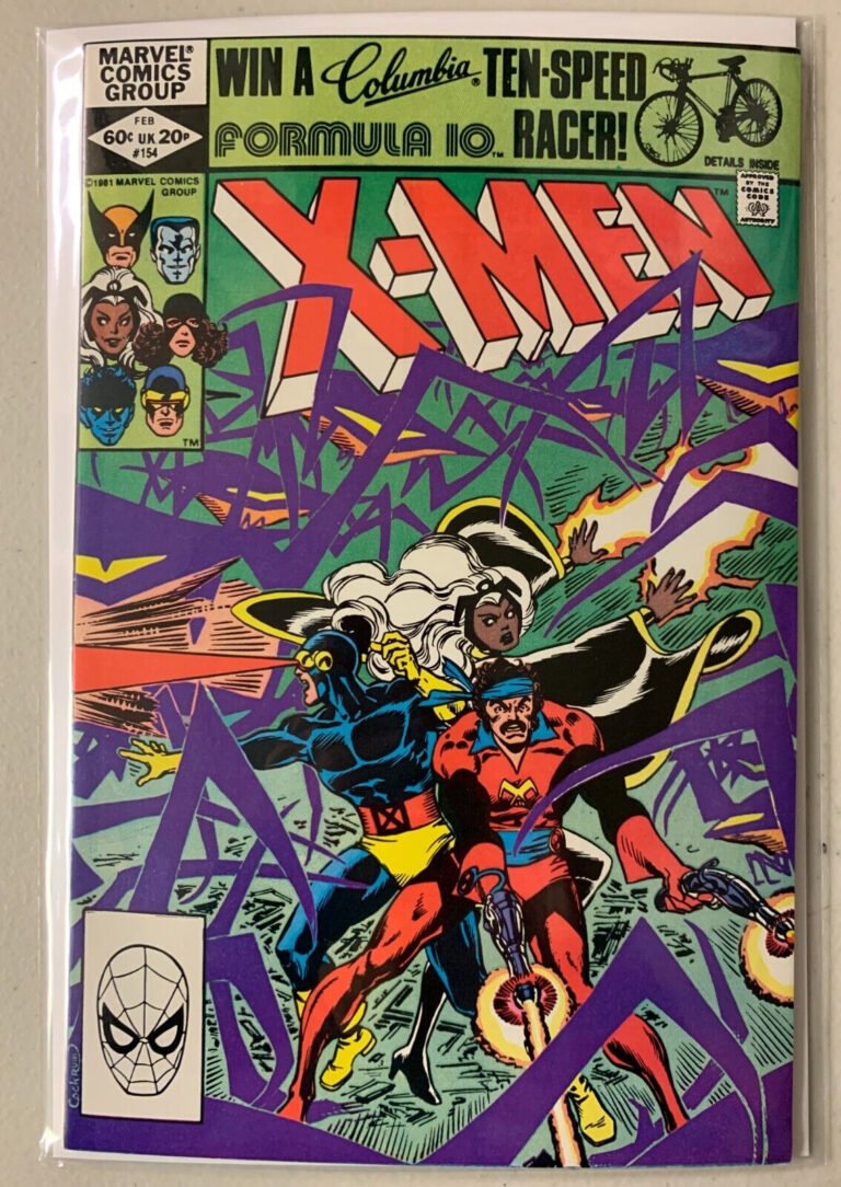 Uncanny X-Men #154 Direct Marvel 1st Series (8.0 VF) (1982)