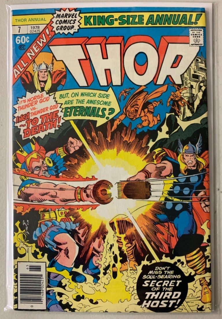 Thor #7 Annual Marvel 1st Series Journey Into Mystery (5.0 VG/FN) (1978)